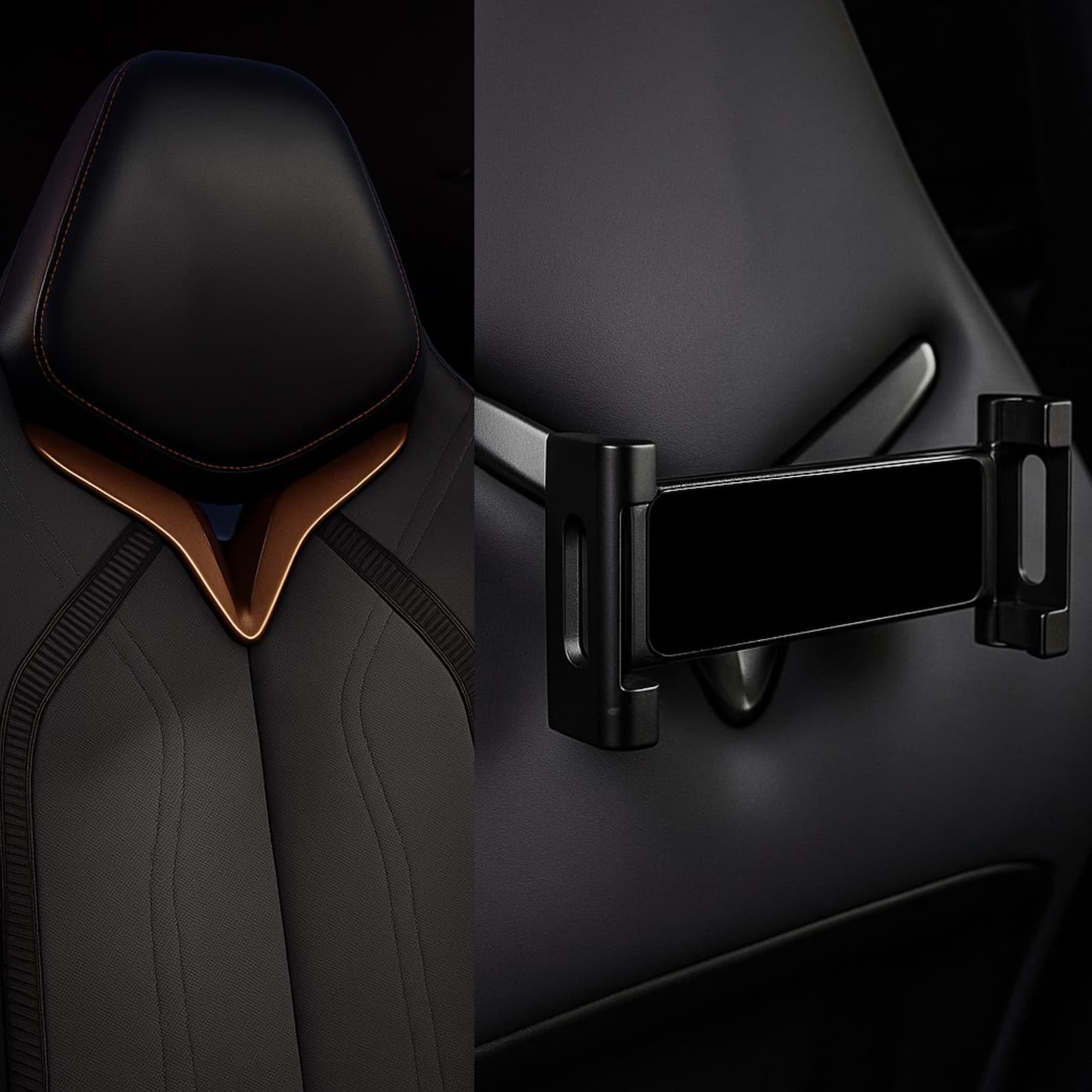 Tablet Holder - Cupra Tavascan Sport Seats view 2