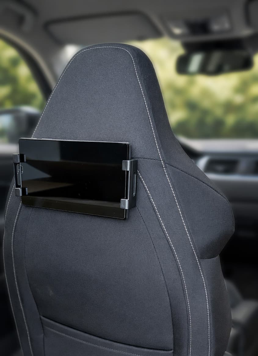 Car Headrest Tablet Holder for Back Seat - Skoda Enyaq Sportline - 3