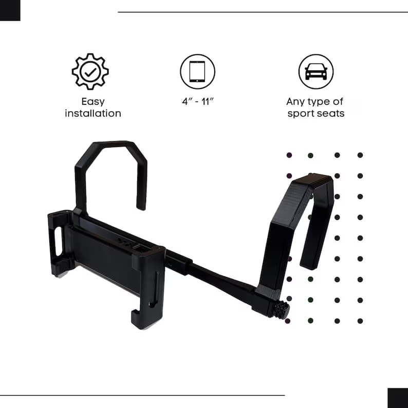 Universal Tablet Holder - Compatible with Most Sport Seats view 11